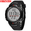 SYNOKE Kol Saati Watches Men 30M Waterproof Electronic LED Digital Outdoor Mens Sports Wrist Watches Stopwatch Relojes Hombre