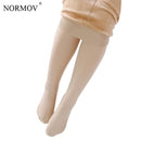 NORMOV XS-3XL Winter Plus Cashmere Pantyhose Woman Casual Warm Big Size Faux Velvet Knitted Thick Slim Super Elastic Sexy Tights