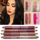 Double Color Long-lasting Water Proof Moisturizing Matte Lip Liner / Lipstick