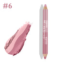 Double Color Long-lasting Water Proof Moisturizing Matte Lip Liner / Lipstick