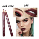 Double Color Long-lasting Water Proof Moisturizing Matte Lip Liner / Lipstick