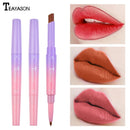 Dual Lipstick / Lip Liner Natural Matte Long Lasting Moisturizing Lipstick