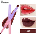 Dual Lipstick / Lip Liner Natural Matte Long Lasting Moisturizing Lipstick