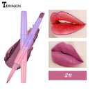 Dual Lipstick / Lip Liner Natural Matte Long Lasting Moisturizing Lipstick