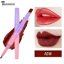 Dual Lipstick / Lip Liner Natural Matte Long Lasting Moisturizing Lipstick