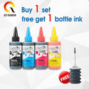 100ml refill Dye ink kit for HP 903 904 905 ink cartridge ciss for HP OfficeJet 6950 6956 HP OfficeJet Pro 6960 6970 printer 5pc