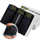 3Pcs Comfortable Cotton Mesh Boxer Briefs / Men's Underwear