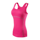 Yoga Shirt Sport Running  Quick Dry Vest High elasticity Tight fitting fitness Women GYM Clothing bodybuilding T shirt