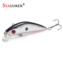 1PCS  Fishing Lure Minnow Crankbait Hard Bait Tight Wobble Slow sinking Jerkbait Fishing Tackle