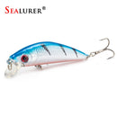 1PCS  Fishing Lure Minnow Crankbait Hard Bait Tight Wobble Slow sinking Jerkbait Fishing Tackle