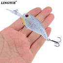 1pcs Crank Fishing Lure Artificial Hard Baits 10cm/15g Crankbait Jerkbait Wobbler Fishing Tackle Good Treble Hooks Tackle
