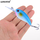 1pcs Crank Fishing Lure Artificial Hard Baits 10cm/15g Crankbait Jerkbait Wobbler Fishing Tackle Good Treble Hooks Tackle