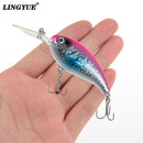 1pcs Crank Fishing Lure Artificial Hard Baits 10cm/15g Crankbait Jerkbait Wobbler Fishing Tackle Good Treble Hooks Tackle