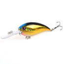 1pcs Crank Fishing Lure Artificial Hard Baits 10cm/15g Crankbait Jerkbait Wobbler Fishing Tackle Good Treble Hooks Tackle