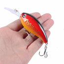 1pcs Crank Fishing Lure Artificial Hard Baits 10cm/15g Crankbait Jerkbait Wobbler Fishing Tackle Good Treble Hooks Tackle