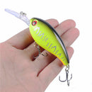 1pcs Crank Fishing Lure Artificial Hard Baits 10cm/15g Crankbait Jerkbait Wobbler Fishing Tackle Good Treble Hooks Tackle