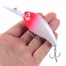 1pcs Crank Fishing Lure Artificial Hard Baits 10cm/15g Crankbait Jerkbait Wobbler Fishing Tackle Good Treble Hooks Tackle