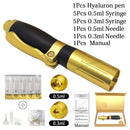 2 in 1 lips injection 0.3ml&0.5ml hyaluron pen mesoterapia jnjector gun for wrinkle removal anti aging lip filler hyaluron acid