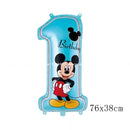 Giant Minnie/ Mickey Birthday Party Balloon