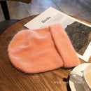 VISROVER  9 colorways new Autumn winter solid color real cashmere beanies for woman cashmere unisex Warm knitted hat wholesales