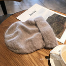 VISROVER  9 colorways new Autumn winter solid color real cashmere beanies for woman cashmere unisex Warm knitted hat wholesales