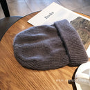 VISROVER  9 colorways new Autumn winter solid color real cashmere beanies for woman cashmere unisex Warm knitted hat wholesales