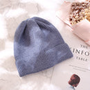 VISROVER  9 colorways new Autumn winter solid color real cashmere beanies for woman cashmere unisex Warm knitted hat wholesales