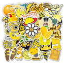 50PCS Cool Summer Vsco Stickers Pack Pink Girl Anime Stiker For Children On The Laptop Fridge Phone Skateboard Suitcase Sticker