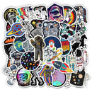 50PCS Cool Summer Vsco Stickers Pack Pink Girl Anime Stiker For Children On The Laptop Fridge Phone Skateboard Suitcase Sticker