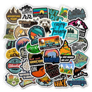 50PCS Cool Summer Vsco Stickers Pack Pink Girl Anime Stiker For Children On The Laptop Fridge Phone Skateboard Suitcase Sticker