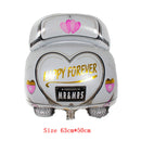 LOVE Foiled Heart Balloon