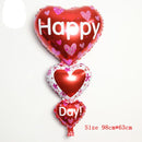 LOVE Foiled Heart Balloon