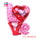 LOVE Foiled Heart Balloon