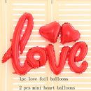 LOVE Foiled Heart Balloon
