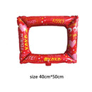 LOVE Foiled Heart Balloon