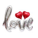 LOVE Foiled Heart Balloon