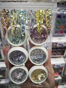 3D Glitter Nail Flakes Sparkly Powder Dust
