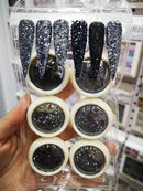 3D Glitter Nail Flakes Sparkly Powder Dust