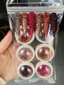 3D Glitter Nail Flakes Sparkly Powder Dust