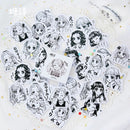 45 pcs/Box Various Stickers Cute Kawaii Planner Journal Diary Scrapbooking Paper Stickers Stationery