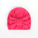 BalleenShiny Warm Baby Hats For Boys&Girls Infant Lovely Bowknot Hats Baby Bonnet Beanie Turban Head Accessories Kids Gifts