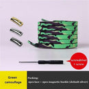 1Pair Magnetic Shoelaces Elastic Colorful Flat Shoe laces No Tie Shoelace Kids Adult Sneakers Lazy Laces One Size Fits All Shoes