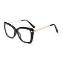 Women Metal Legs Designer Optical Eyeglasses Prescription Acetate Rim Spectacles for Women Eyewear Glasses Frame Fashion Styles