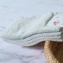 25x25cm 4pcs Superfine fiber Cartoon melange child towel Hand Towel pinafore Home Cleaning Face for baby for Kids High Quality