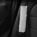 Bling Bling Rhinestones Crystal Car Steering Wheel Cover PU Leather Steering-wheel covers Auto Accessories Case Car Styling