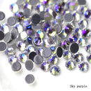 Multi-color Crystal Hot Fix Rhinestone Crystal For Nail Art