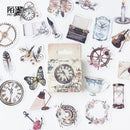 45pcs/box Japanese View Label Stickers Set Decorative Stationery Stickers Scrapbooking Diy Diary Album Stick Label