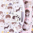 45pcs/box Japanese View Label Stickers Set Decorative Stationery Stickers Scrapbooking Diy Diary Album Stick Label