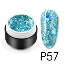 Nail Art Sequin Gel Paint