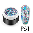Nail Art Sequin Gel Paint